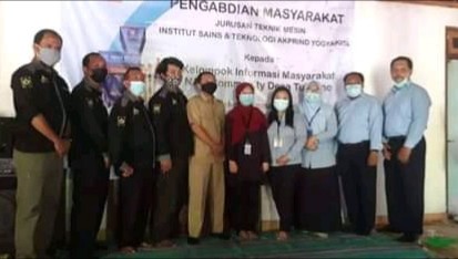 KIM Cetho Hargorejo Terima Sosialisasi Mesin Pencacah Daun Jati Kering